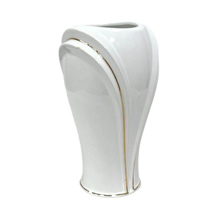 Elegant Porcelain Vase Welz Pfungstadt, Germany 1970s photo Home Decor