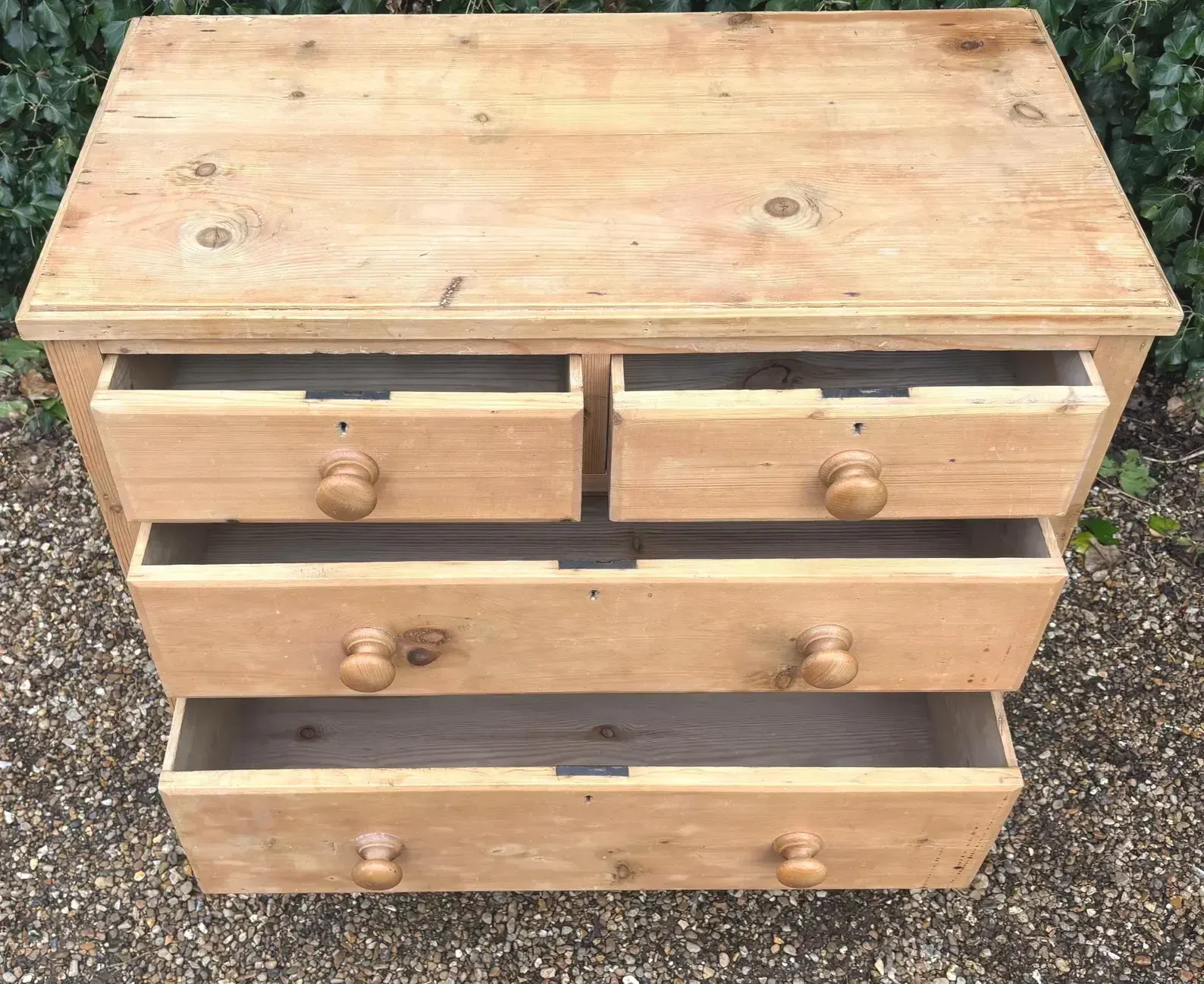 Vintage 19th Century Victorian Pine Chest Of Drawers photo furniture