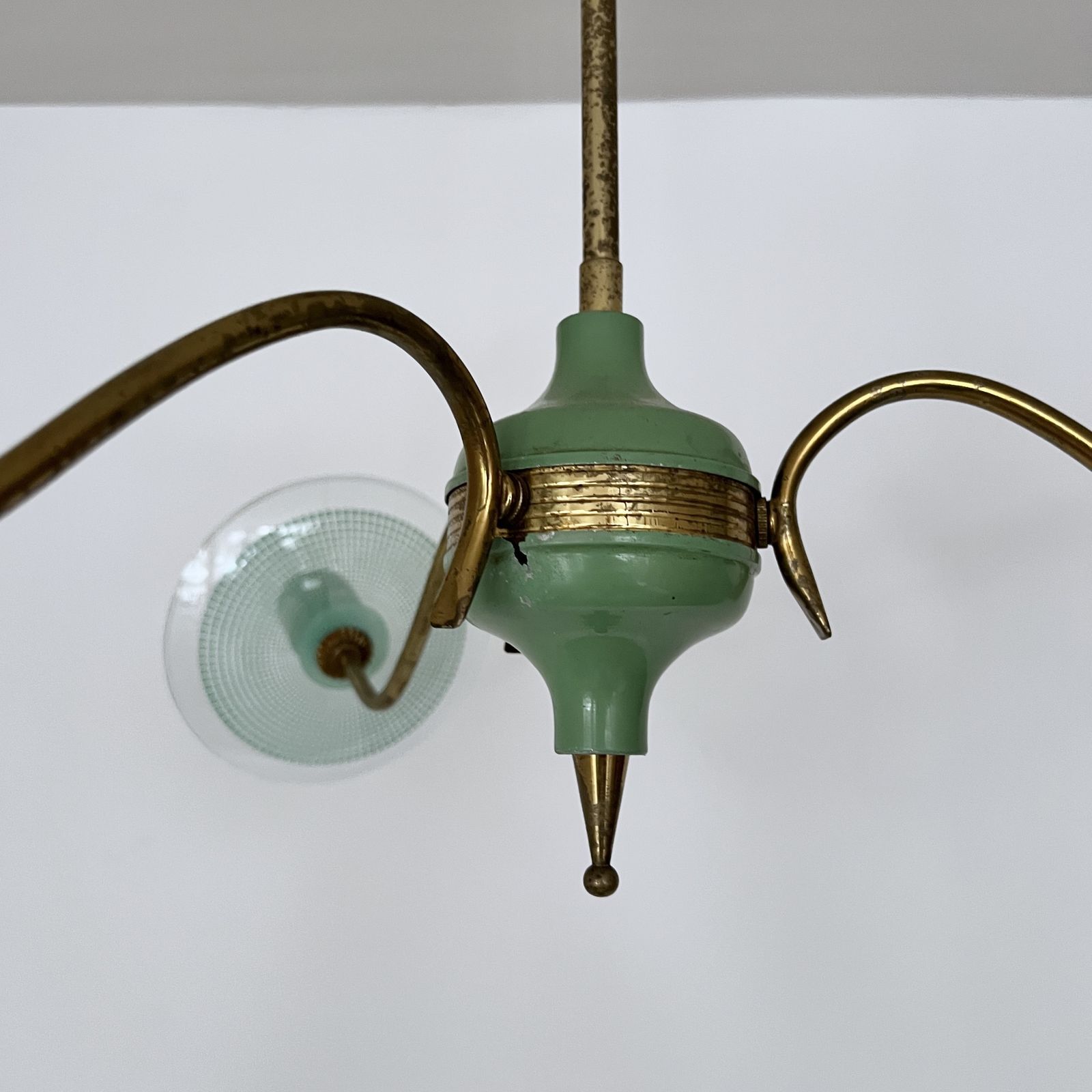 Italian Mid Century Modern Chandelier photo vinterior