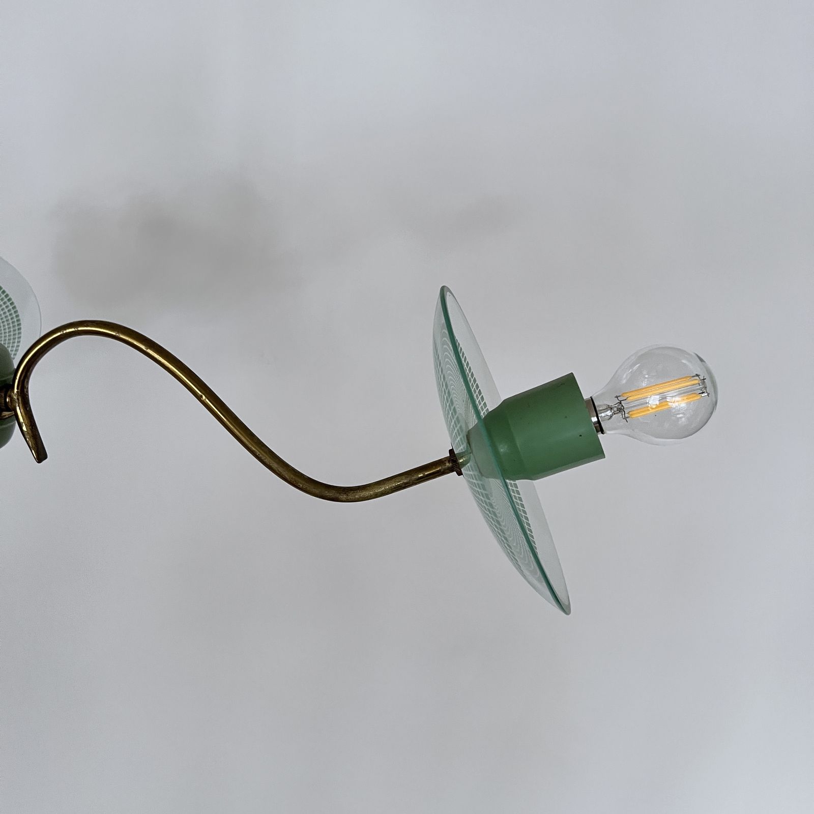 Italian Mid Century Modern Chandelier photo buy