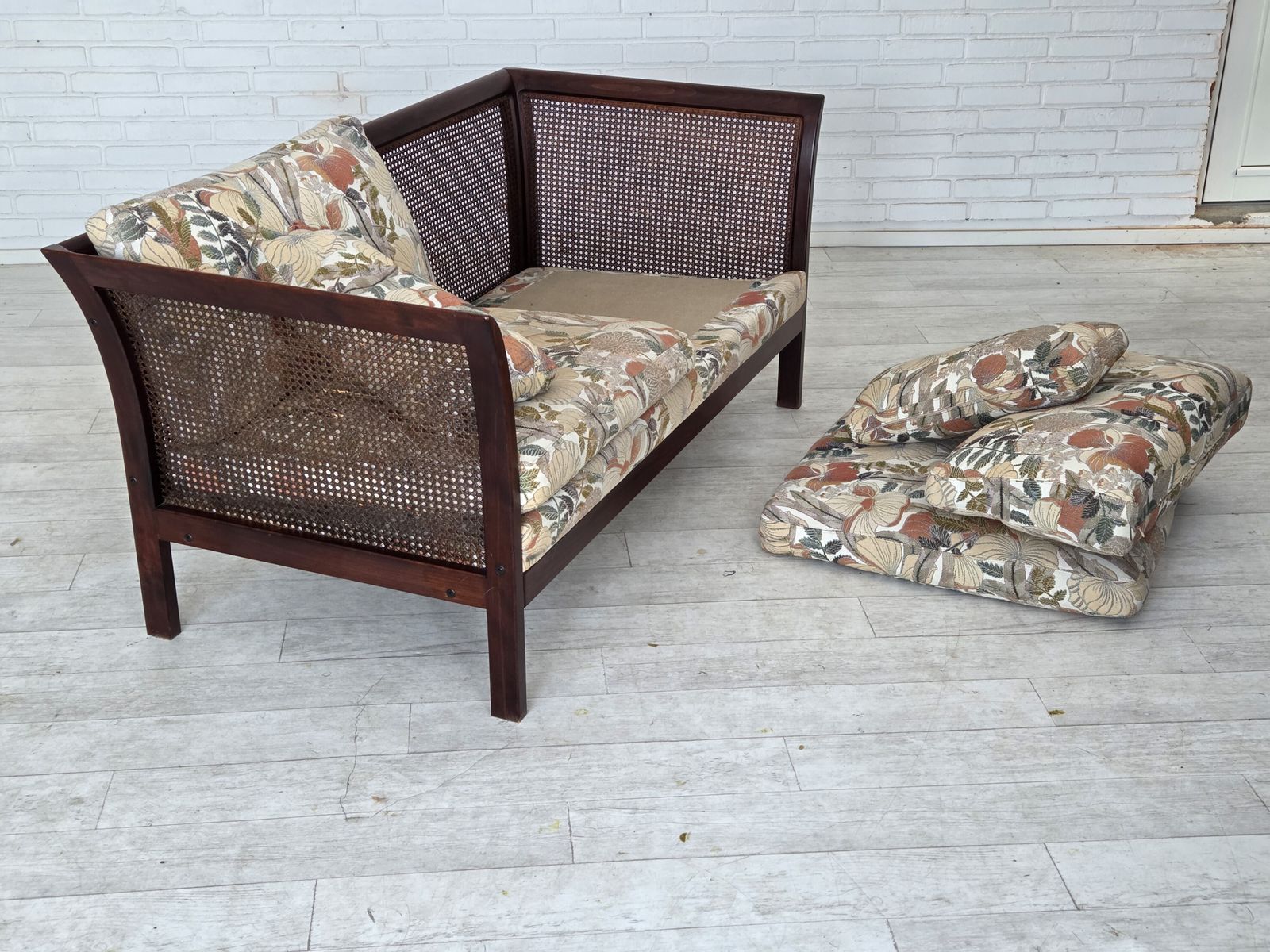 1970s, Swedish 2 Seater Sofa By Arne Norell. photo vintage