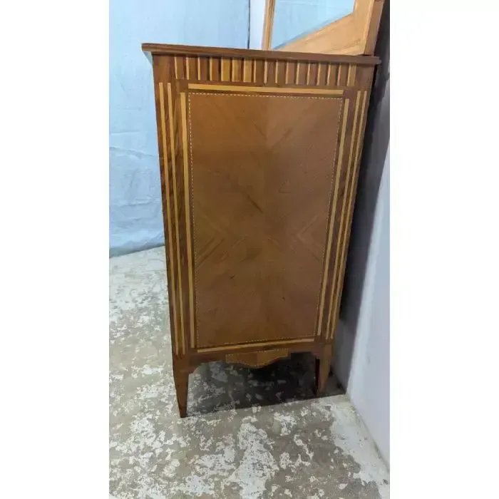Louis XVI Style Dressing Table With Italian Marquetry, Circa 1900 photo buy