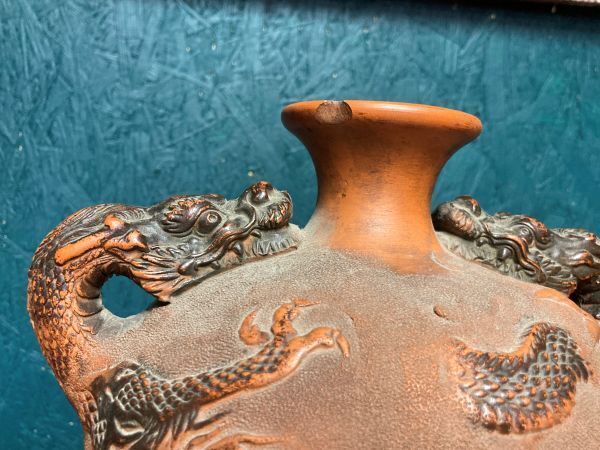 A Fine Pair Of Vintage Chinese Terracotta Vases photo Home Decor