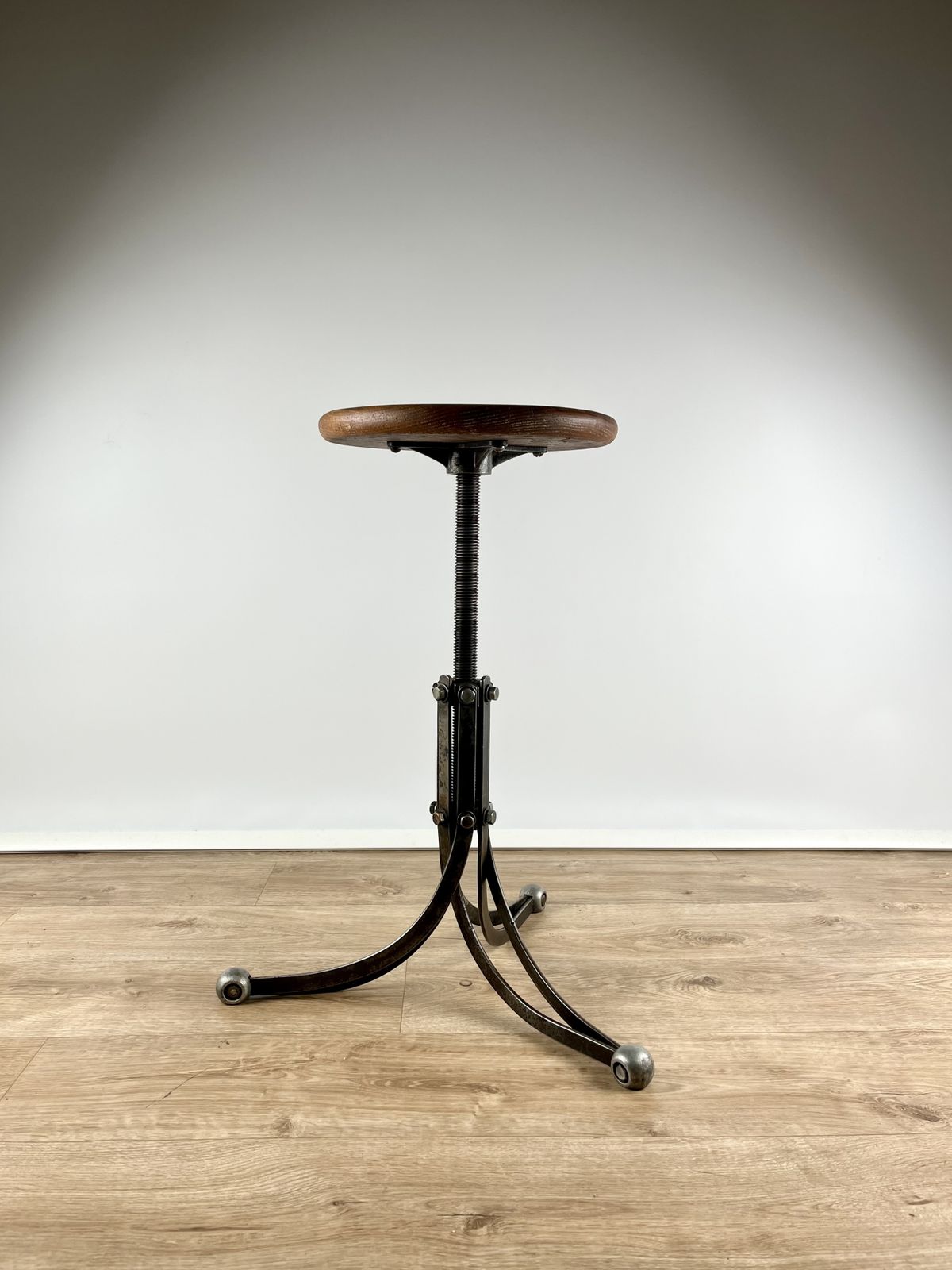 photo buy Rubery Owen Adjustable ‘Blade’ Stool, British 1940s