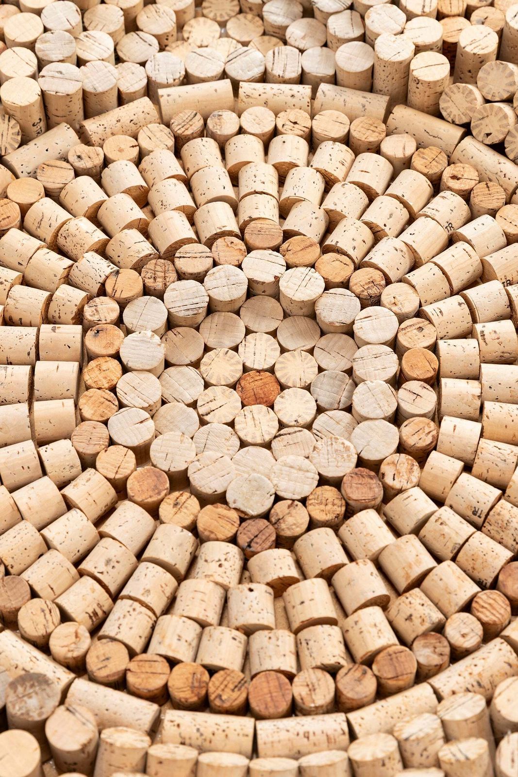 Verena Wittenwiller, Cork Mandala, 1970s photo for sale