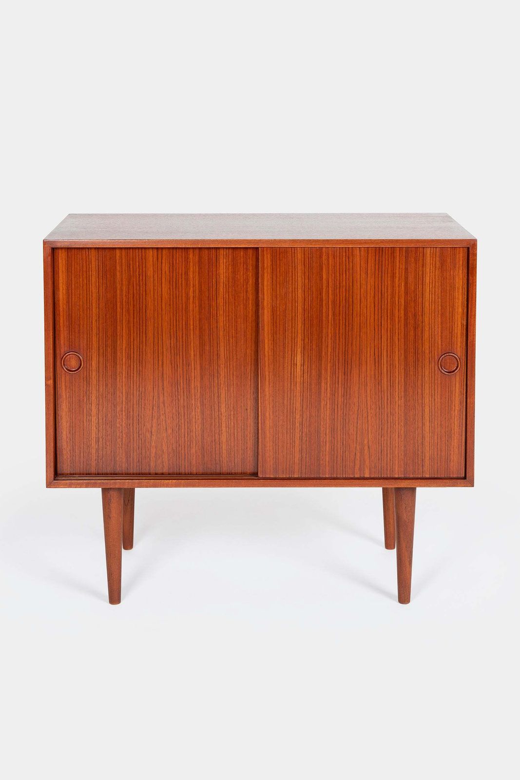 Kai Kristiansen, Feldballes, Sliding Door Wardrobe, Teak, Denmark, 60s photo furniture