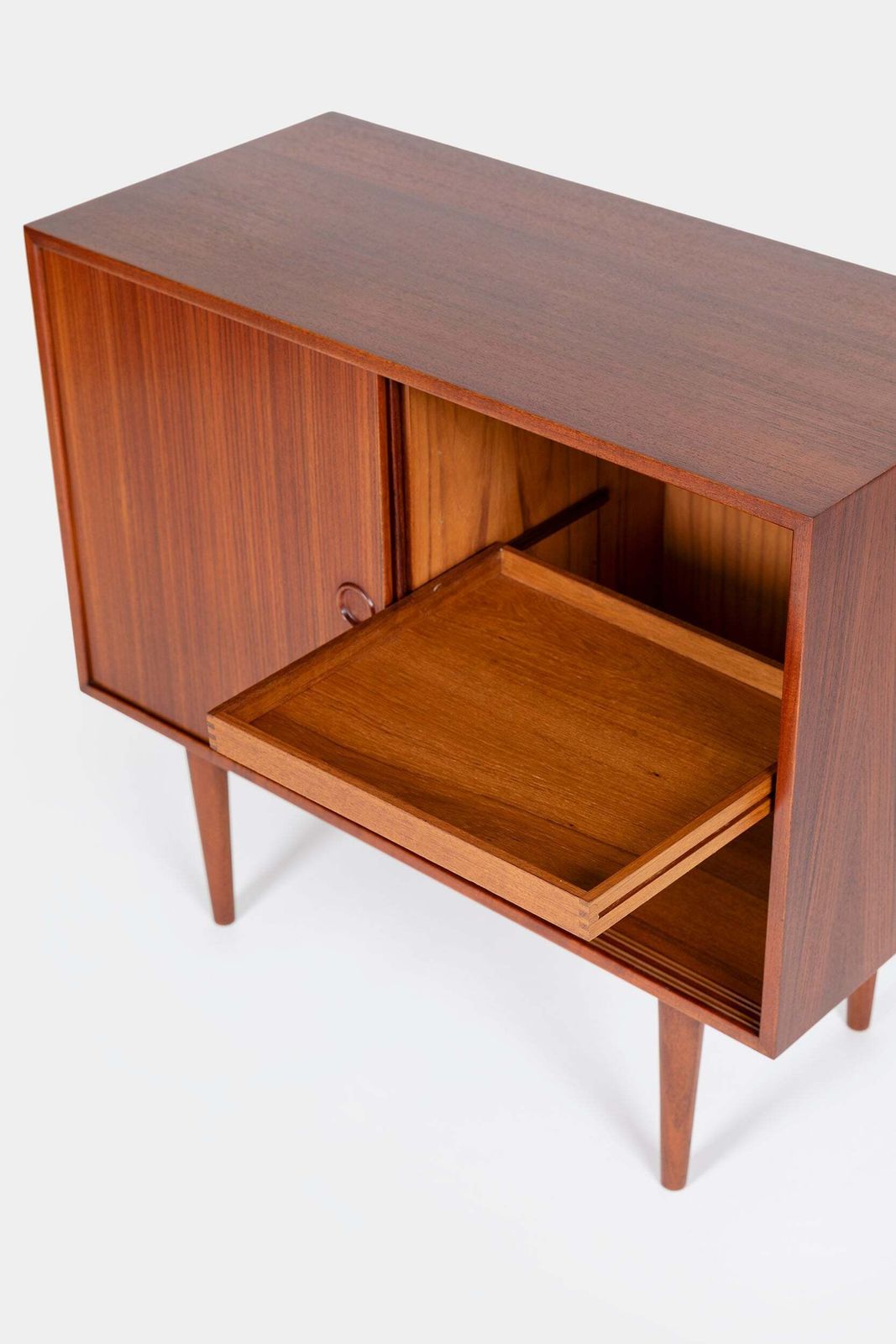 1450.0 Kai Kristiansen, Feldballes, Sliding Door Wardrobe, Teak, Denmark, 60s photo