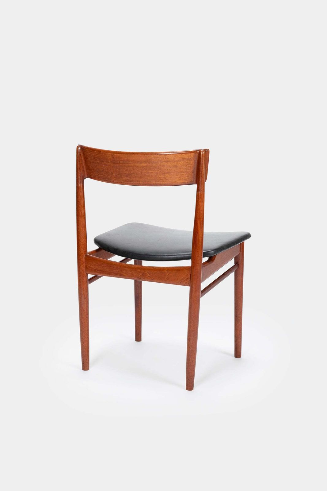Henry Rosengren Hansen, 6 Chairs Model 39, Brande Furniture Industry, 50s photo furniture