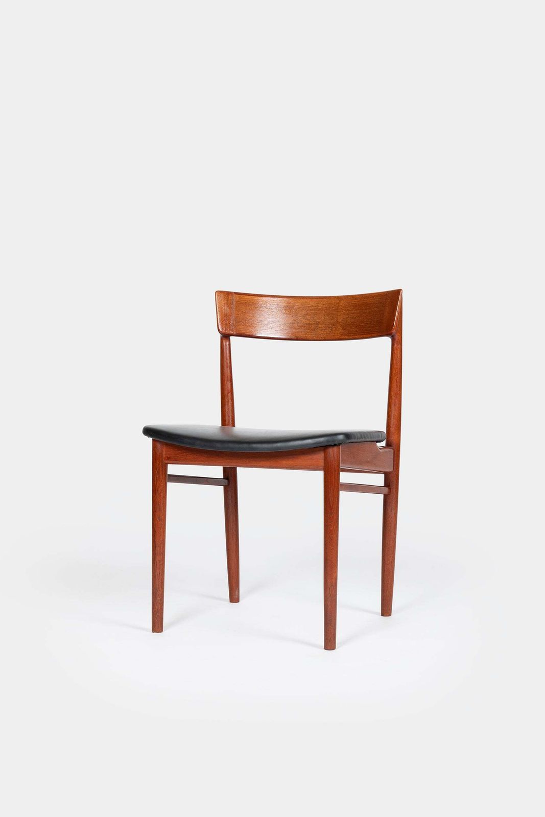 Henry Rosengren Hansen, 6 Chairs Model 39, Brande Furniture Industry, 50s photo vinterior