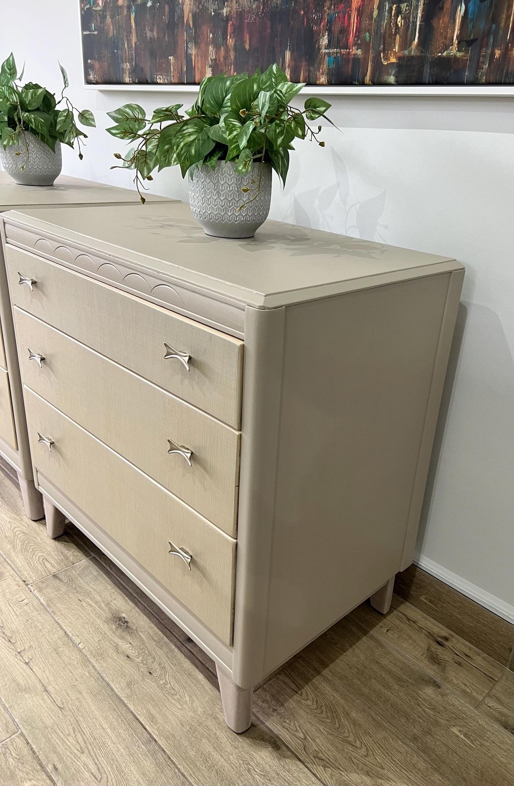 Pair Of Mid Century Lebus Chest Of Drawers, Bedside Cabinets photo buy