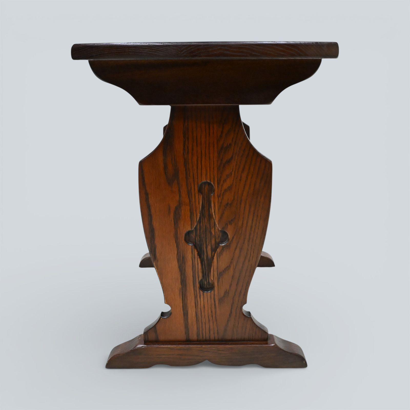 Furniture Old Charm Magazine Rack In Tudor Brown Free Delivery* photo