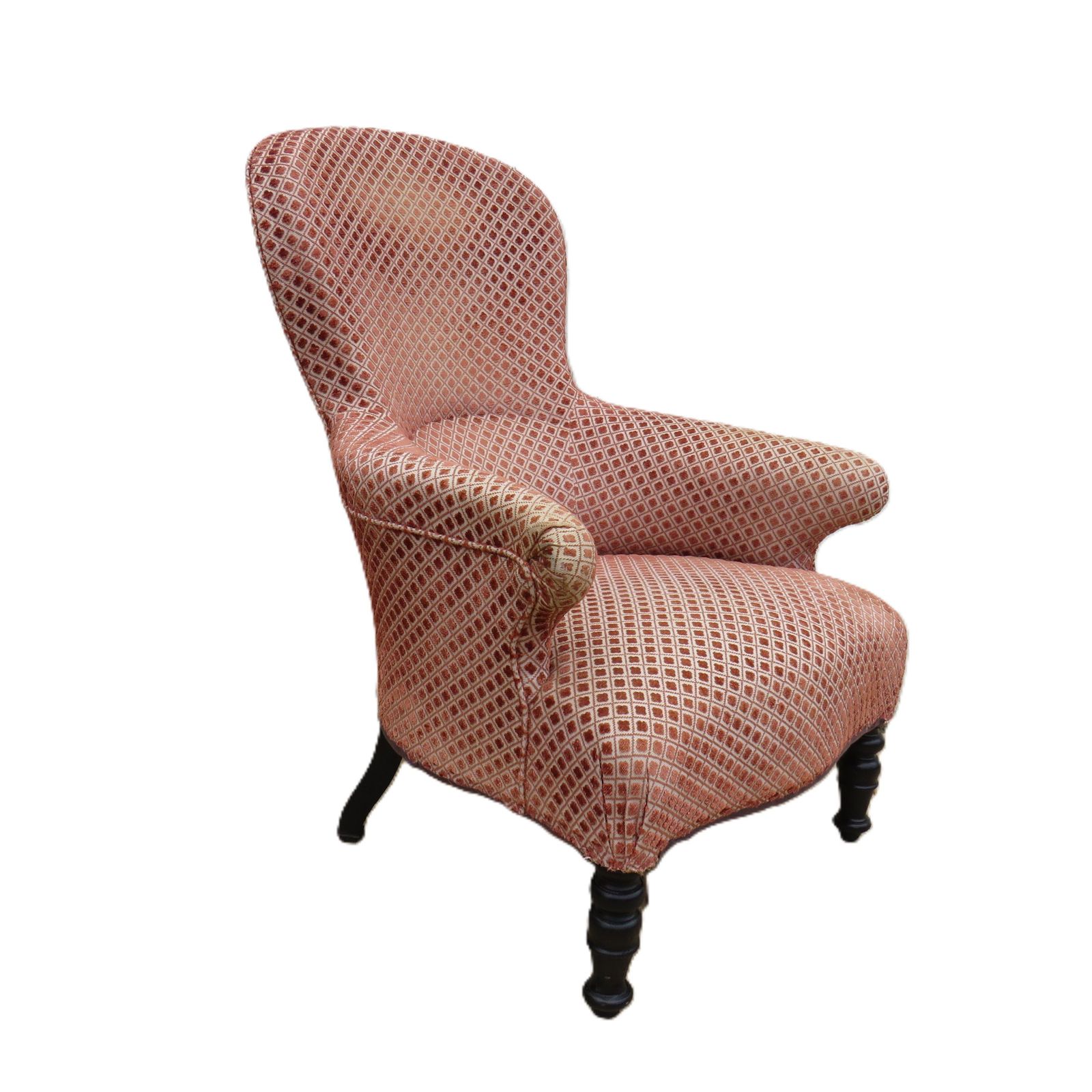 Rare Antique French Napoleon III Armchair