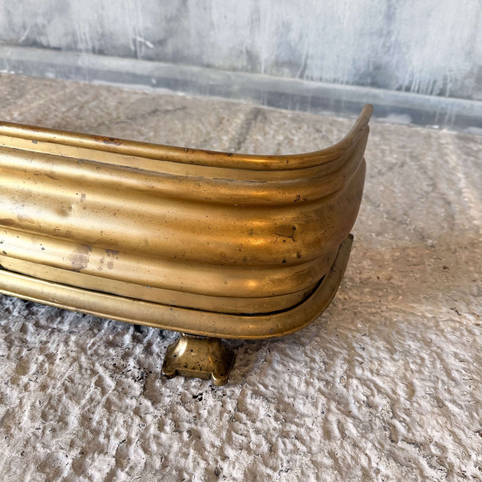 Brass Fender, 1800s, Antique photo 275.0
