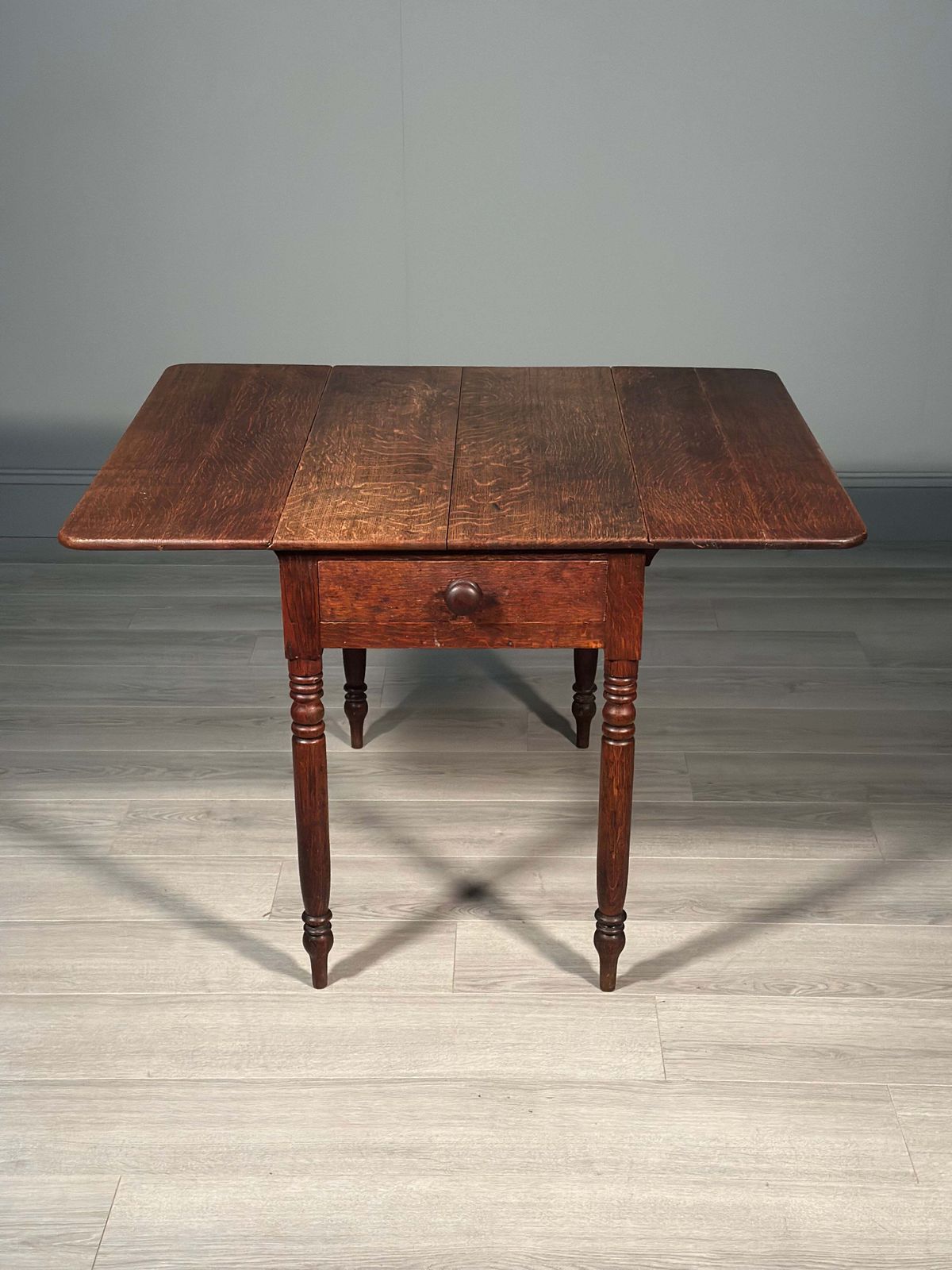 Country Oak Pembroke Table, 1800s