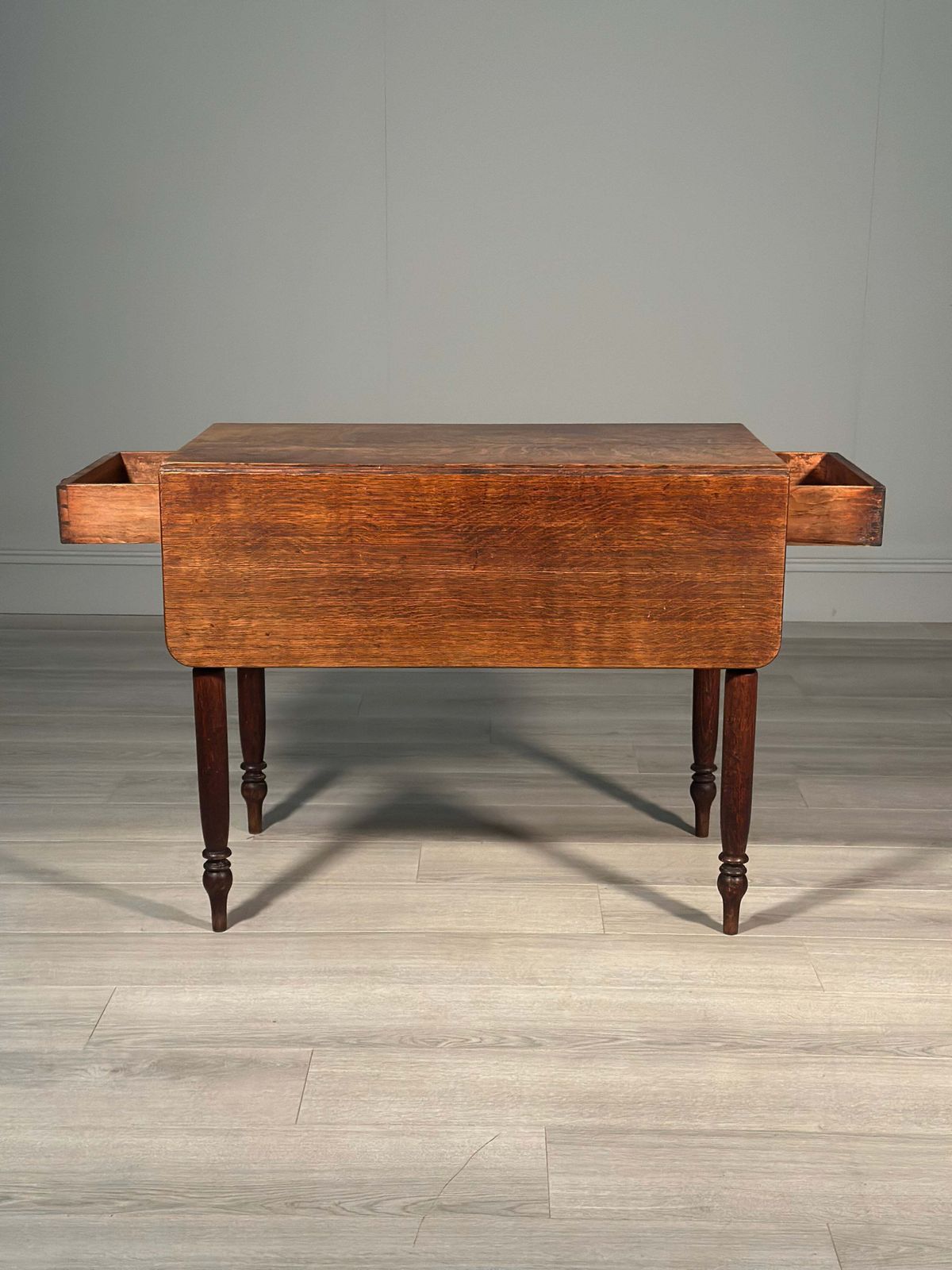 Country Oak Pembroke Table, 1800s photo Furniture