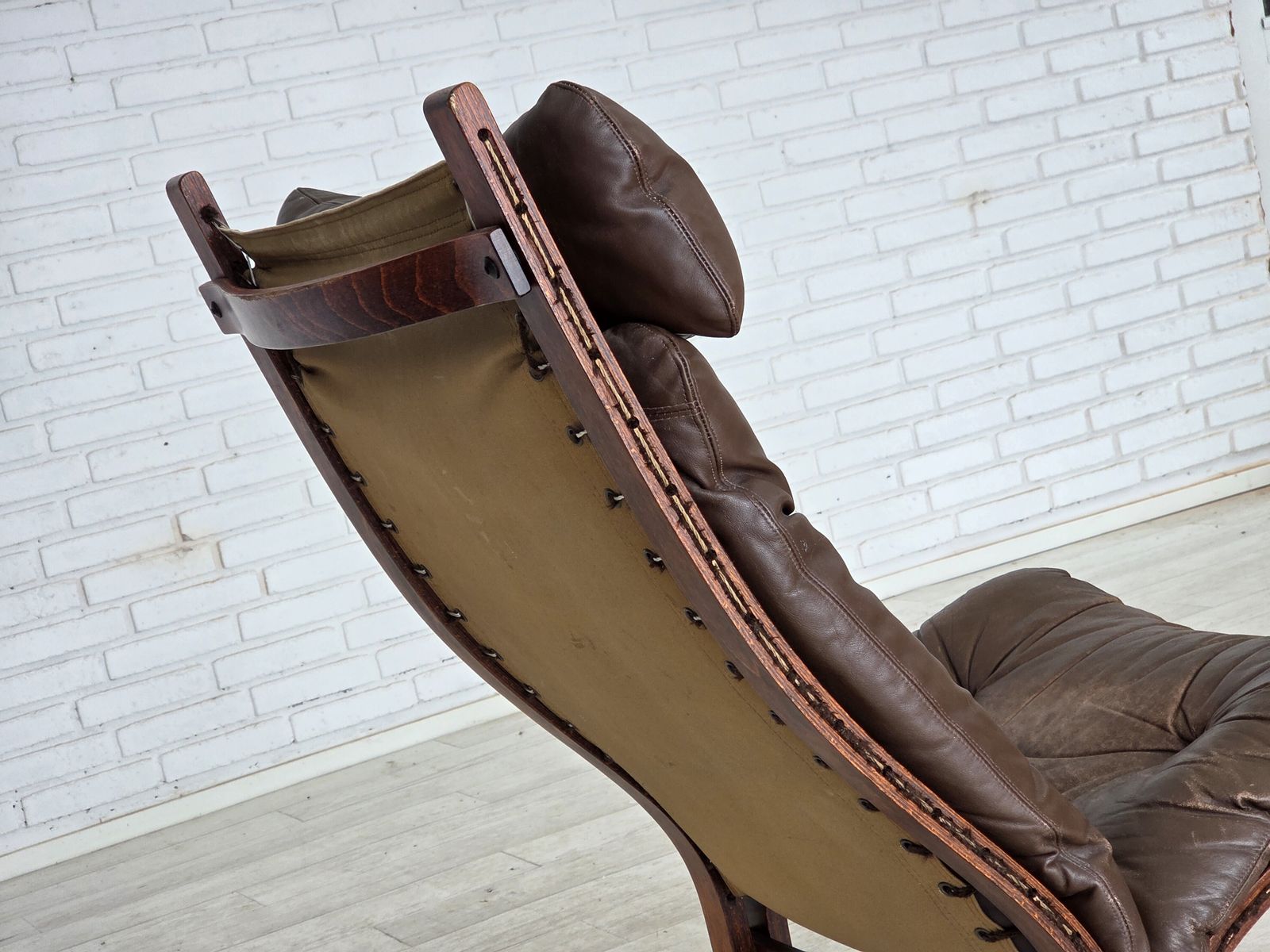 Furniture 1970s, Norwegian Design By Ingmar Relling, Lounge Chair, Model "Siesta". photo