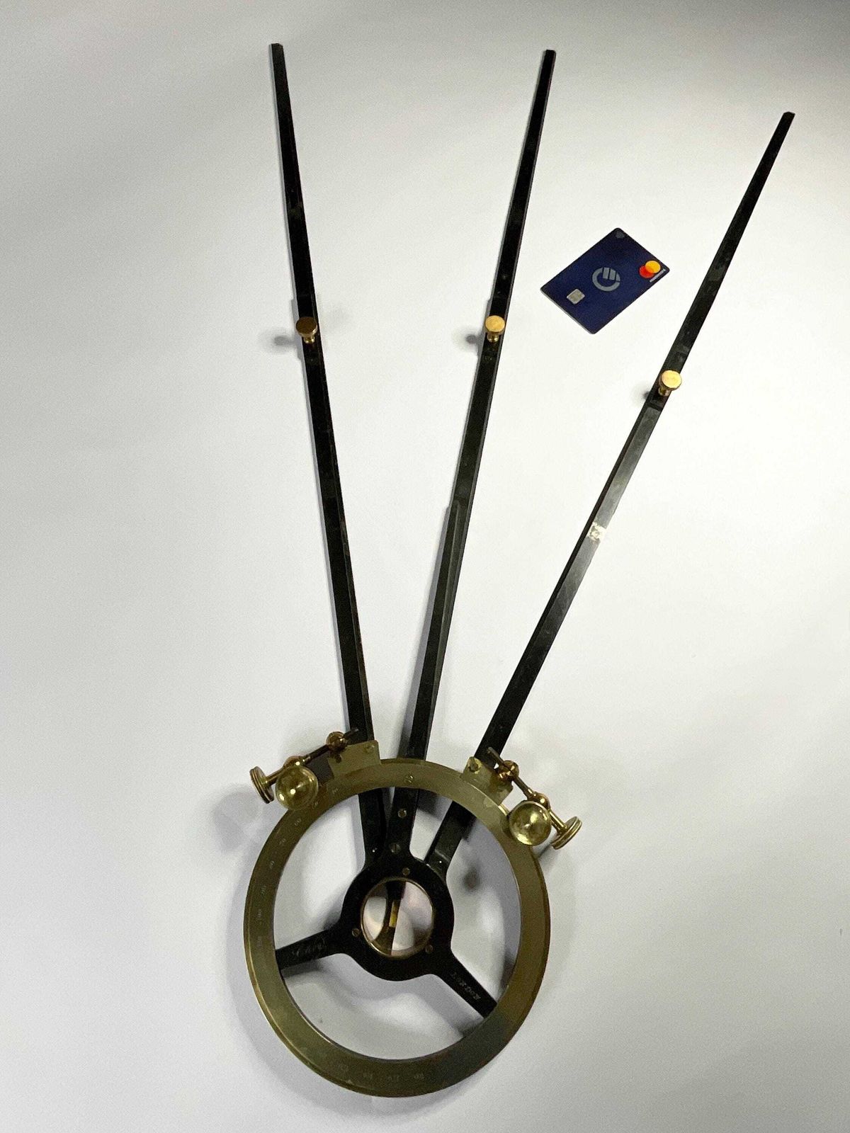 Antique Brass Station Pointer, William Cary London Navigational Instrument, Circa 1830 photo 645.0