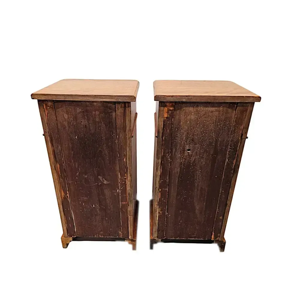 A Fabulous Pair Of 19th Century Bedside Chests photo vinterior