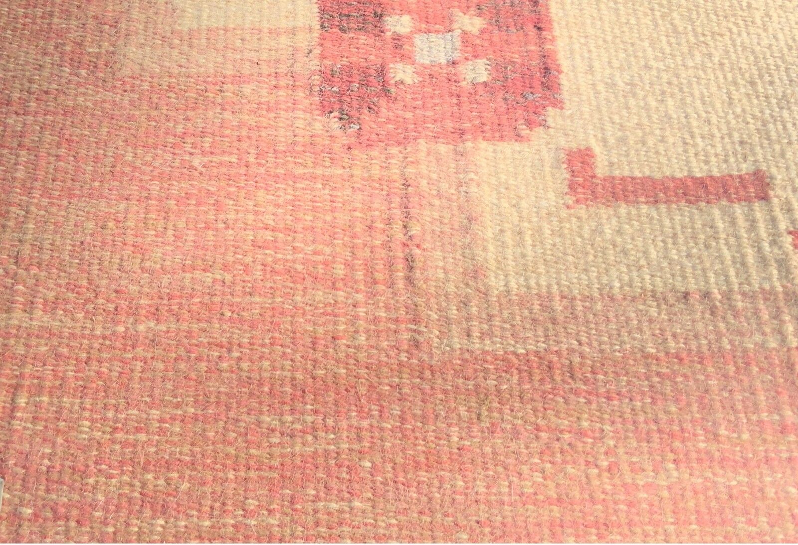 Swedish Flat Weave Kilim Rölakan Rug By Anna Johanna ångström, Lovö, 1960 70s photo Textiles
