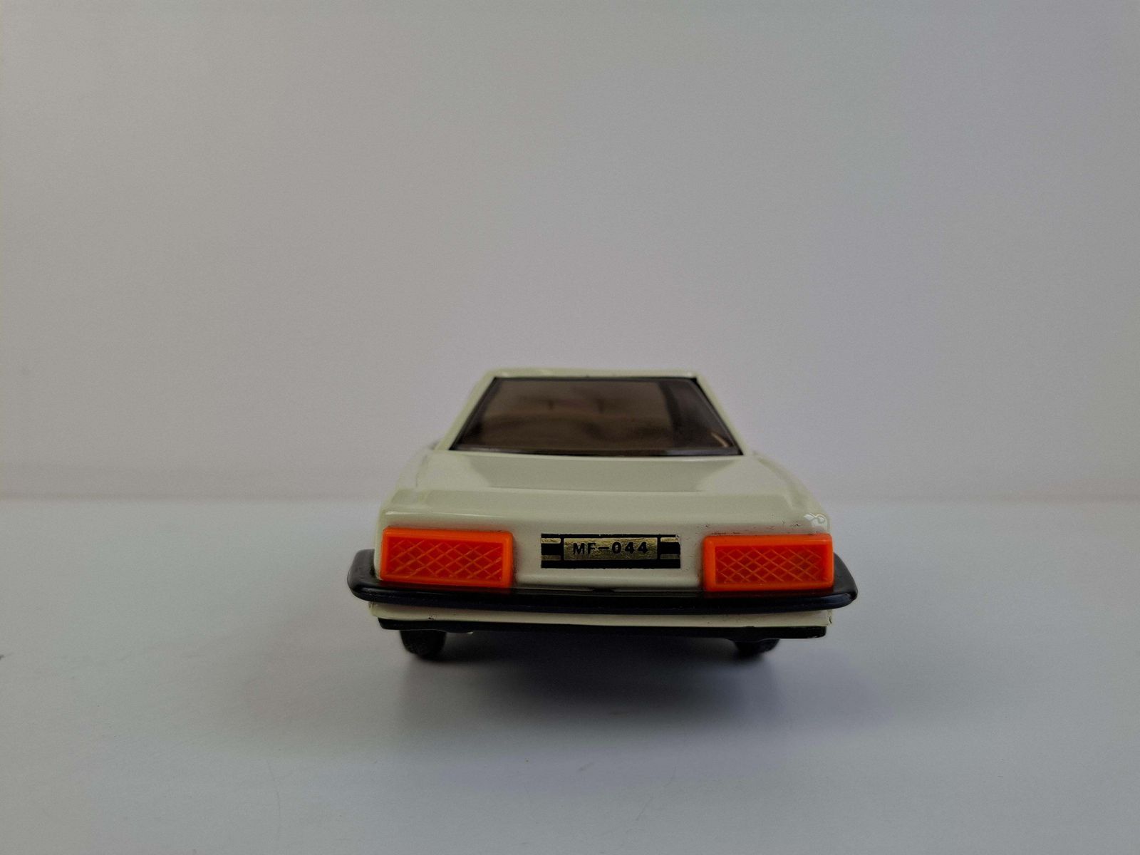 photo vinterior 1970s Czechoslovak Ites Igra Norma Tin Friction Toy Car Mid Century Modern Space