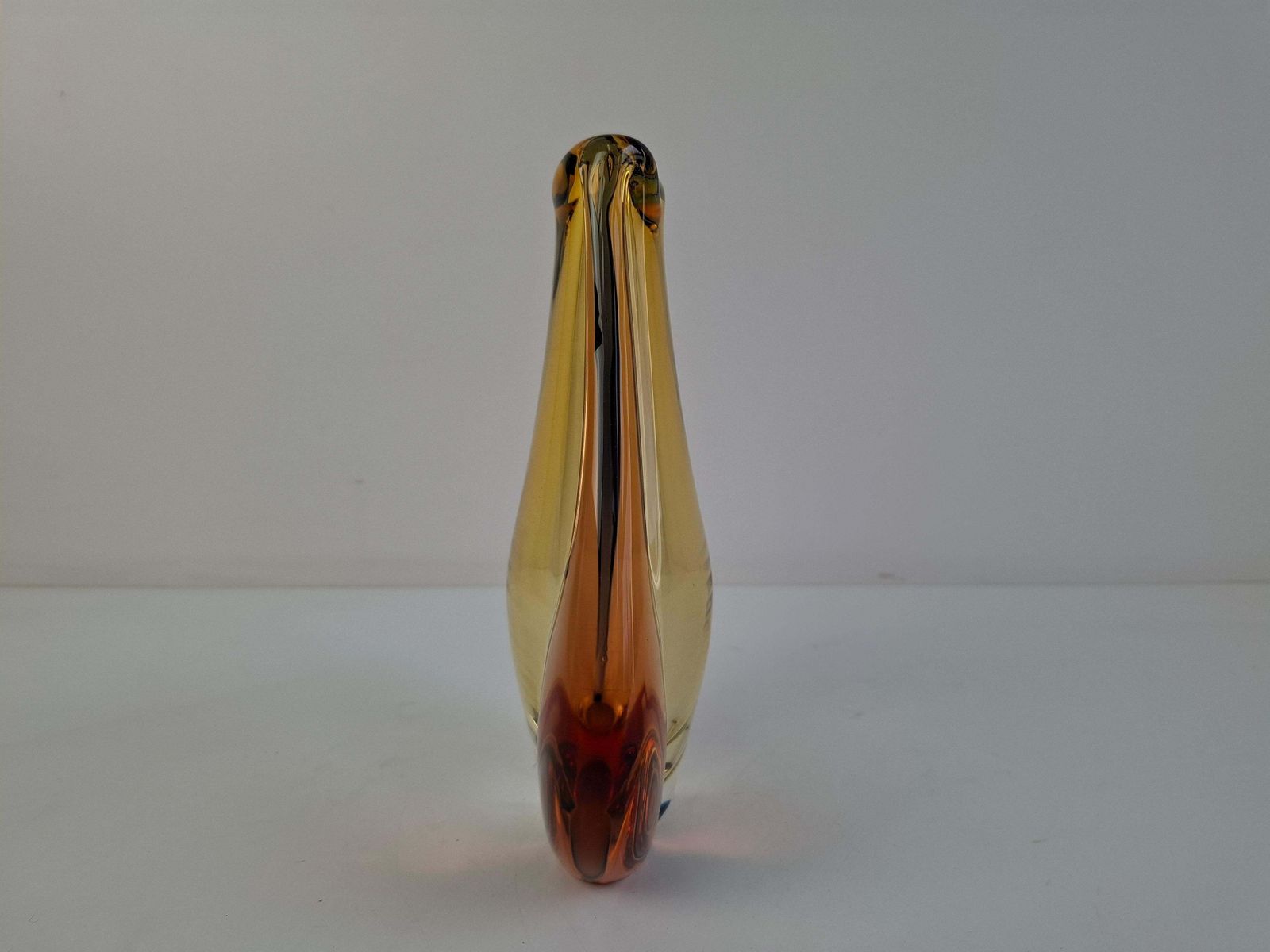 photo buy Tsjechische Kunstglazen Vaas Van Hana Machovská, Mstišov – Mid Century Modern, Jaren 1960