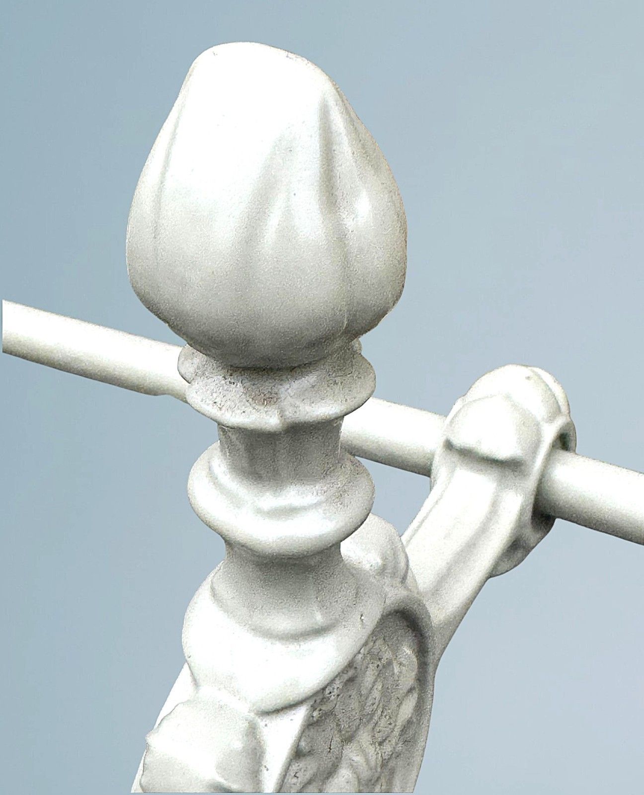 600.0 A Large Antique French Cast Iron Umbrella / Stick Stand photo