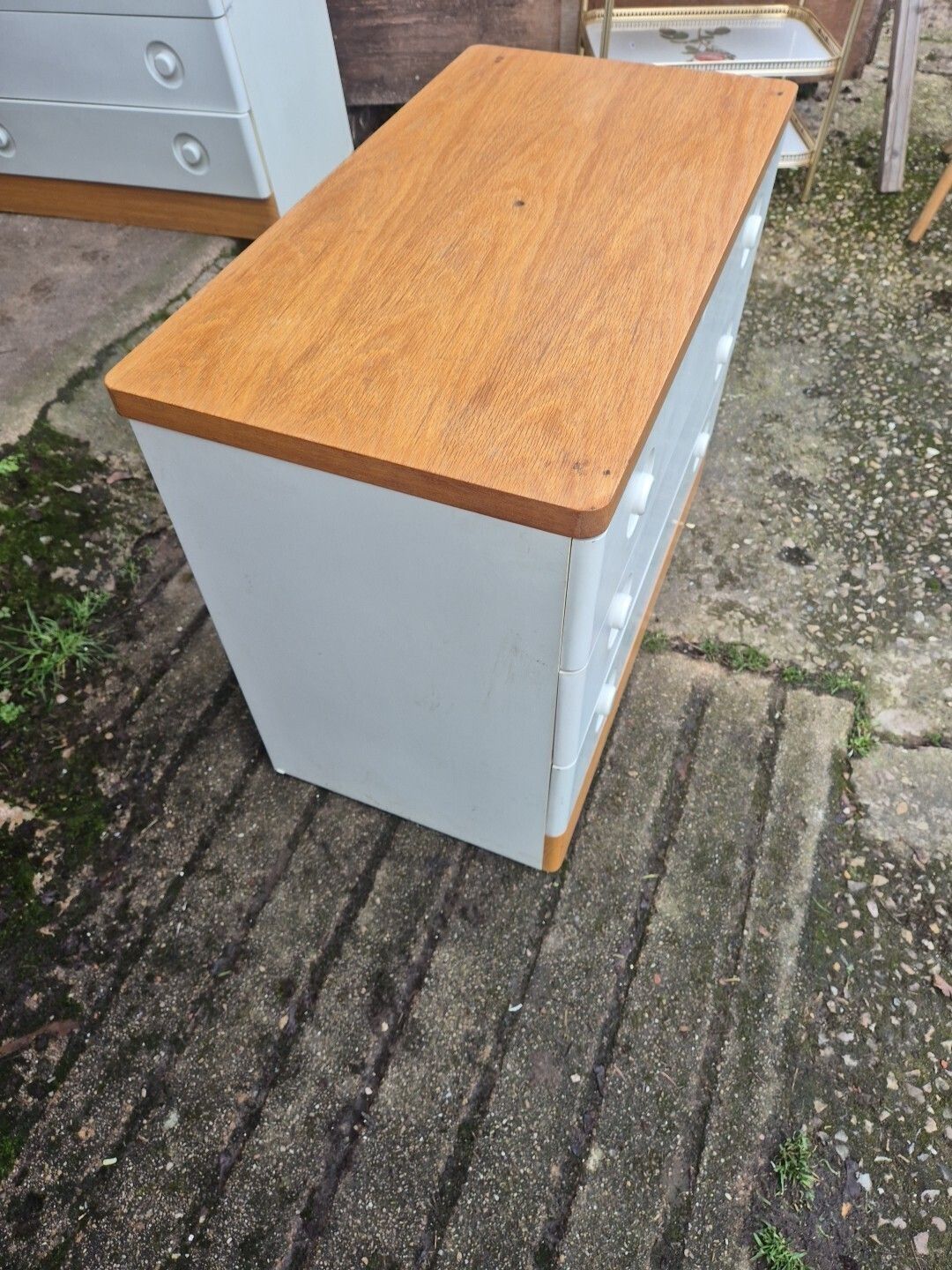 Retro/Vintage/ Mid Centurystag 3 Drawer Chest Of Drawers photo Furniture