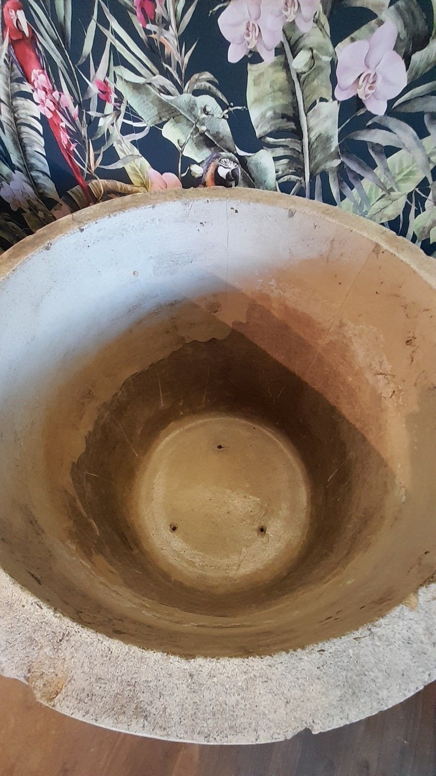 Near Pair Of Daulton & Co Chemical Stoneware 15 Gallon Pots..Ideal For Plants photo 1100.0