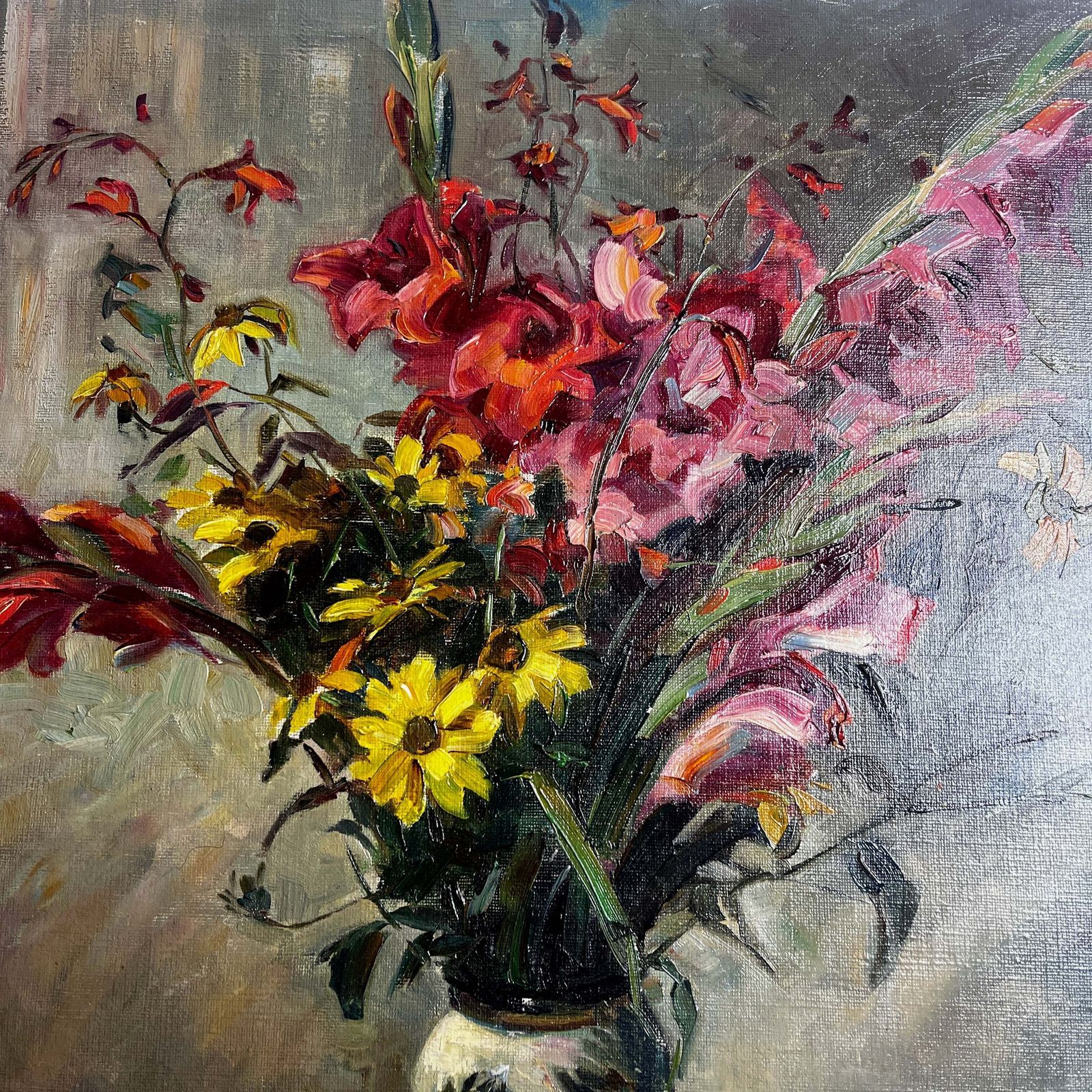 Vintage French Painting   Still Life   Signed A Sommer photo Art