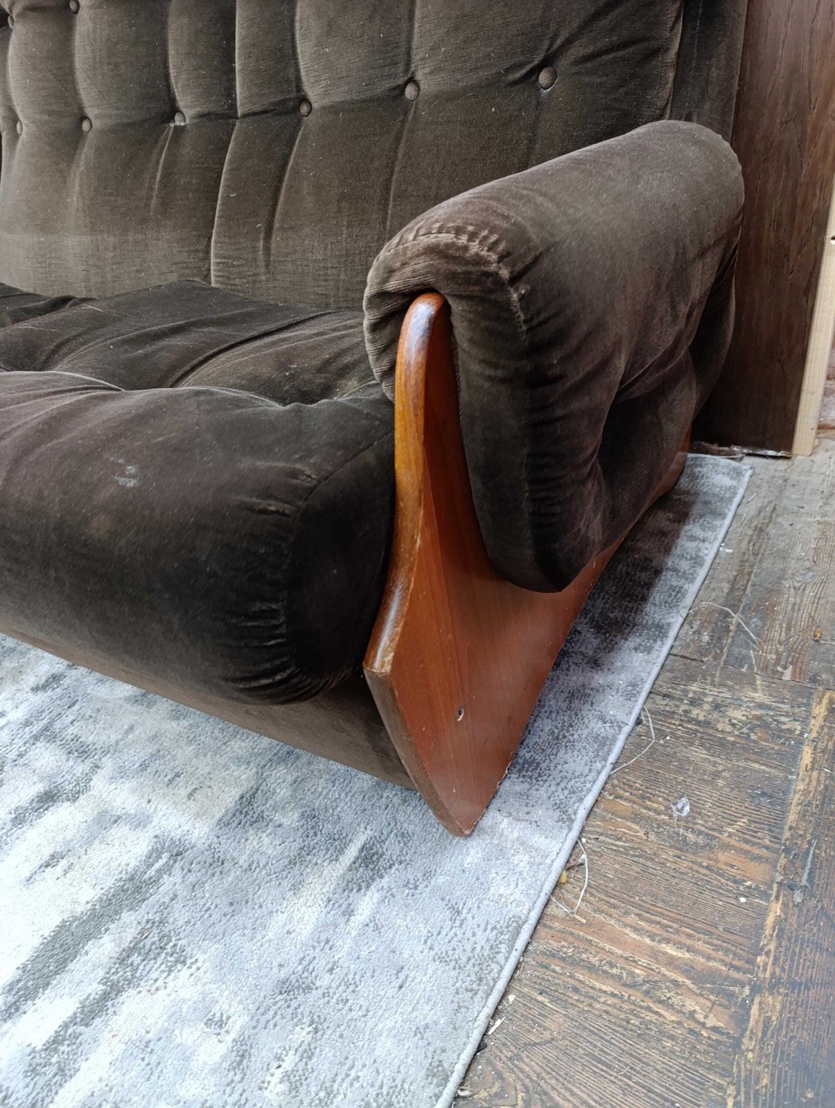 Rare G Plan Saddleback Teak Corner Lounge Suite, 1960s photo vinterior