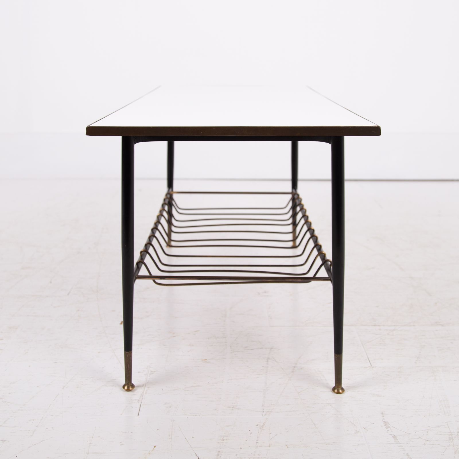 Mid Century Brass Coffee Table By Jwc Payne For Heals No3 photo for sale