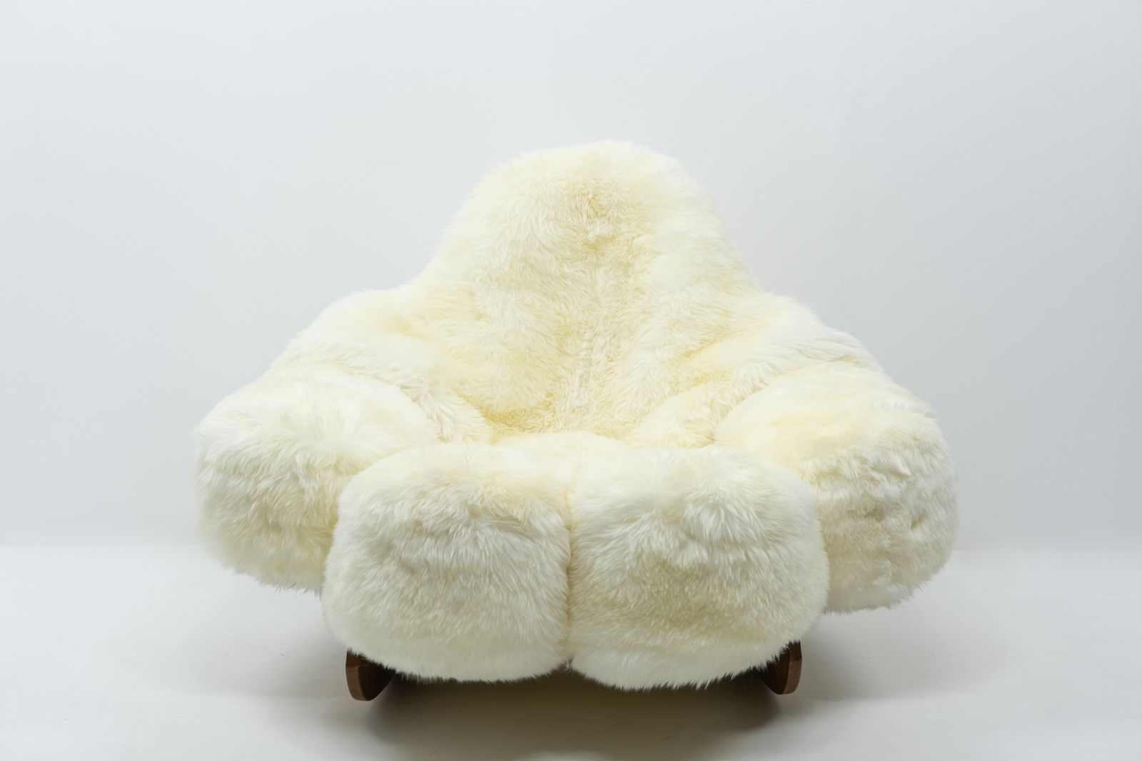 photo for sale Mario Scheichenbauer, Yeti Rocking Chair For Elam – Italy, 1960s