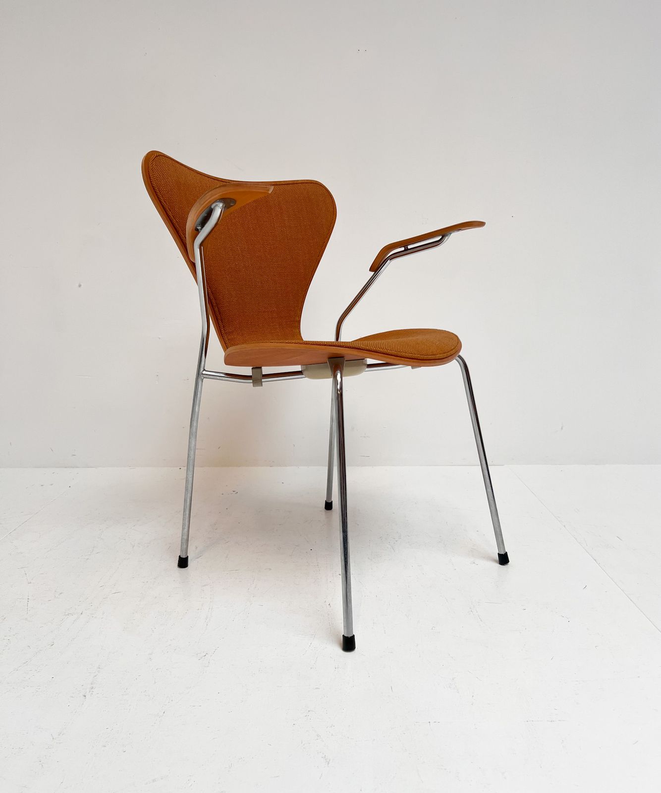 Wooden 3207 Chair By Arne Jacobsen For Fritz Hansen, 1980s