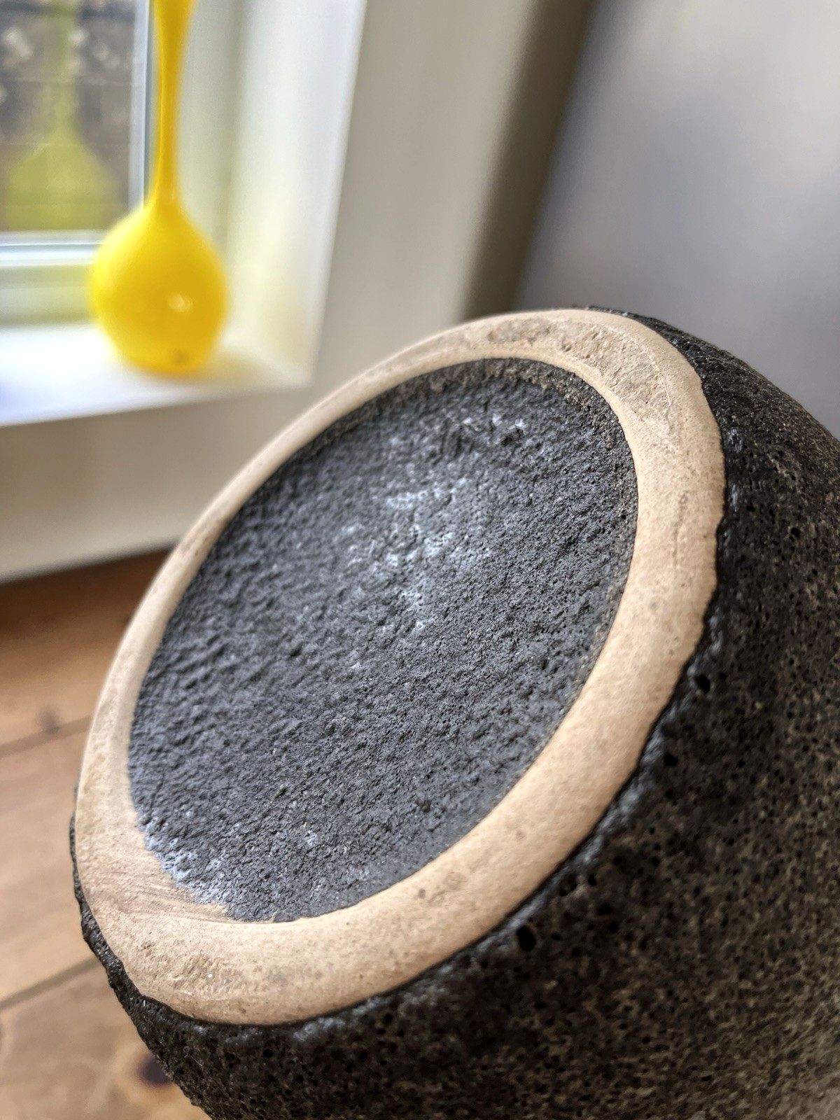 photo furniture Mid Century 60's Scheurich West German Fat Lava Pottery Floor Vase Stick Stand