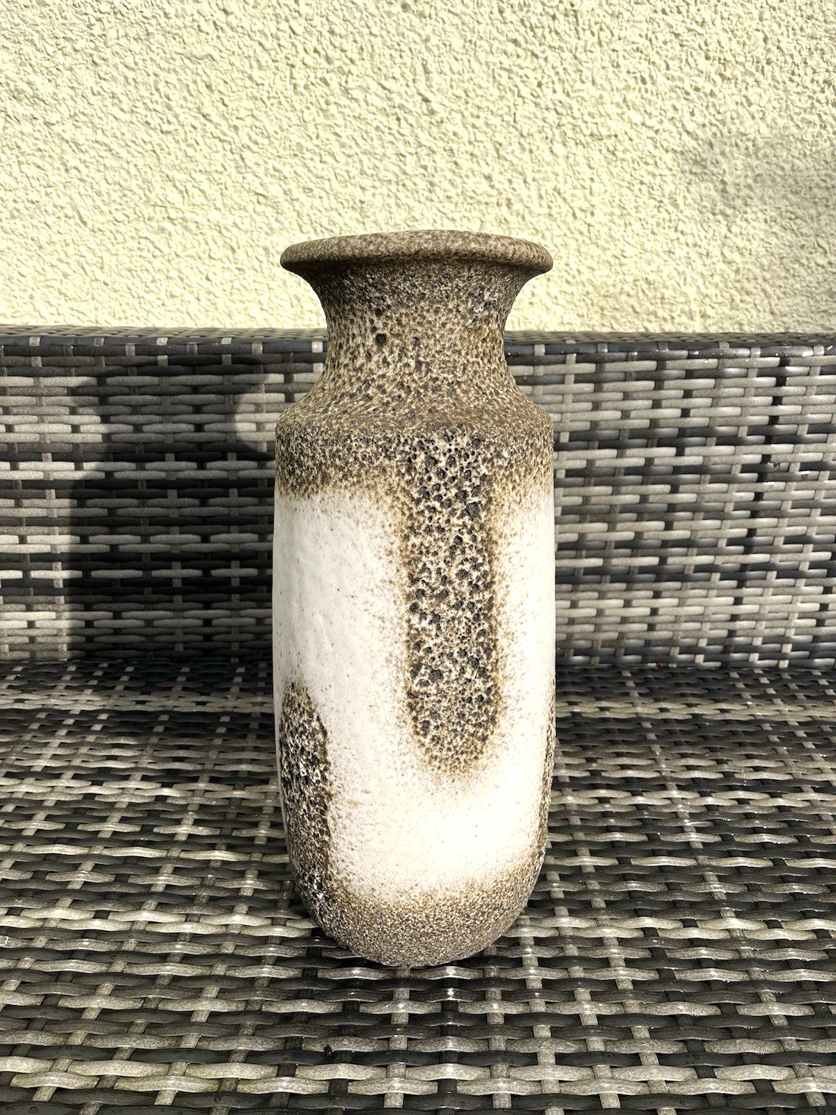 photo buy Mid Century 60's Scheurich West German Fat Lava Pottery Floor Vase Stick Stand