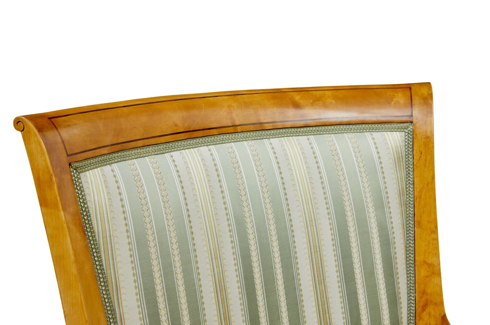 Early 20th Century Set Of 4 Karl Johan Influenced Birch Armchairs photo 6595.0