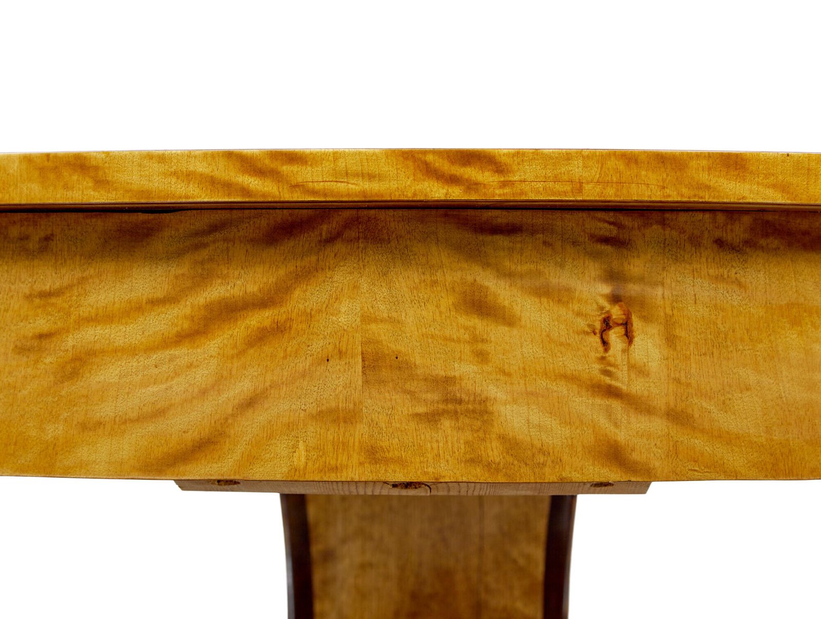 Scandinavian Art Deco Inlaid Birch Center Table photo furniture