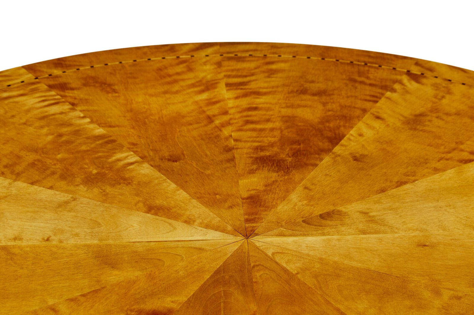 Scandinavian Art Deco Inlaid Birch Center Table photo 3575.0