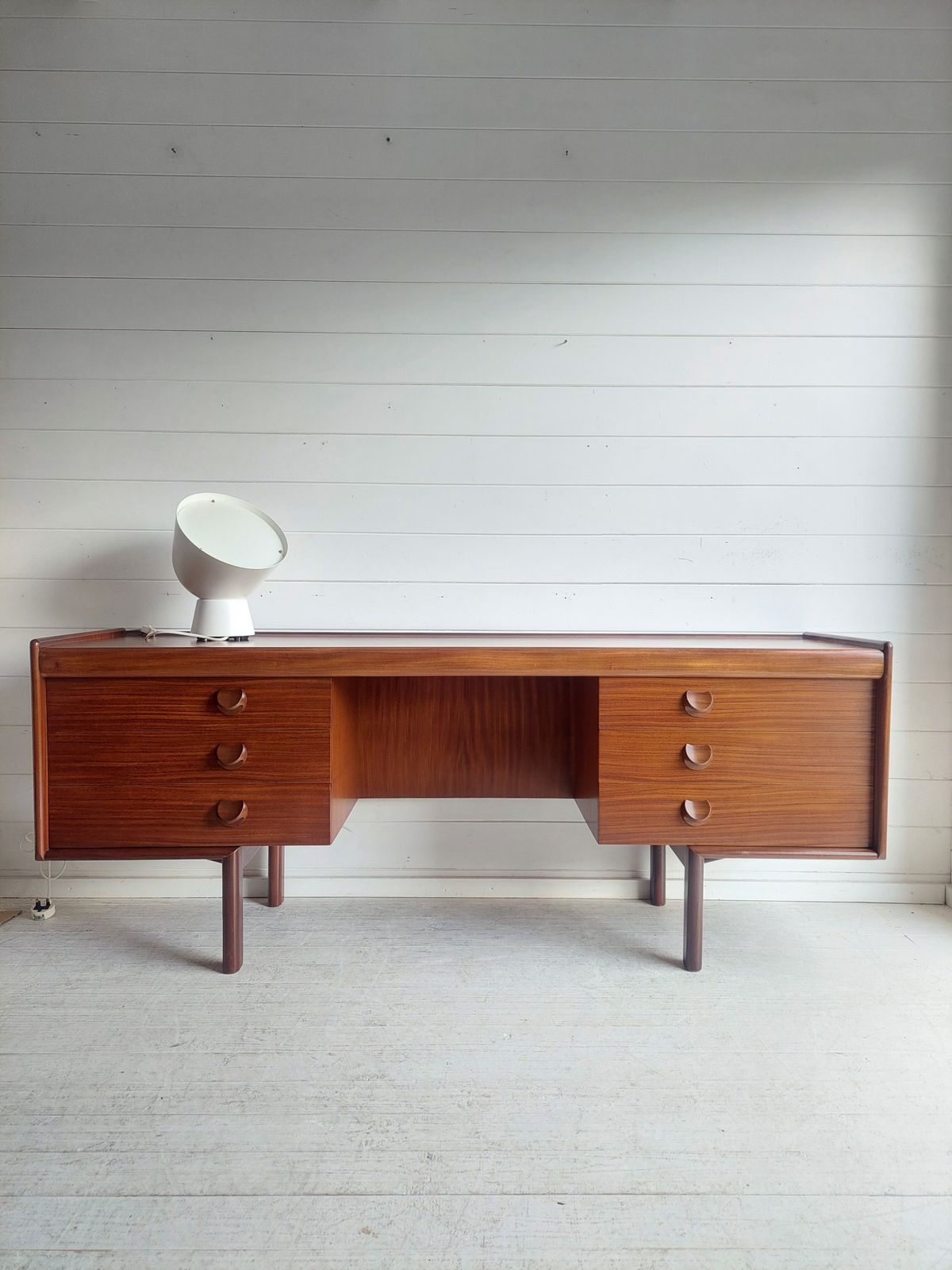 photo buy Mid Century Teak Dressing Table  Desk By White And Newton, 1960s England
