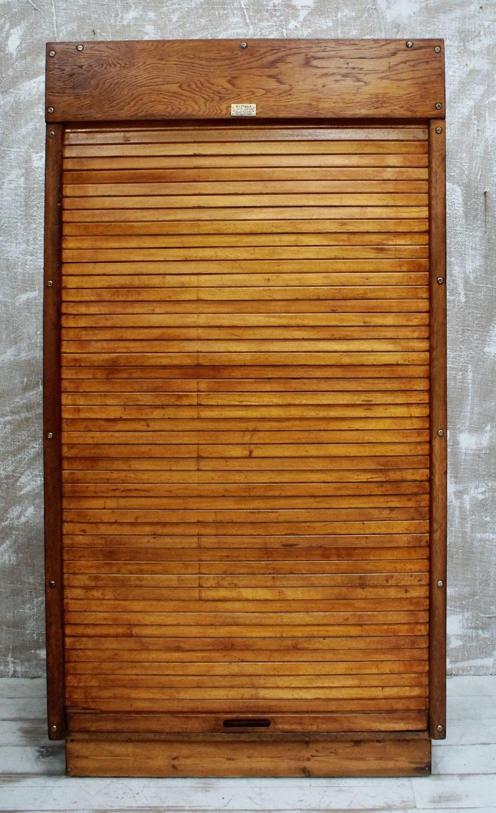 photo furniture Antique Oak Warings Tambour Plans Chest