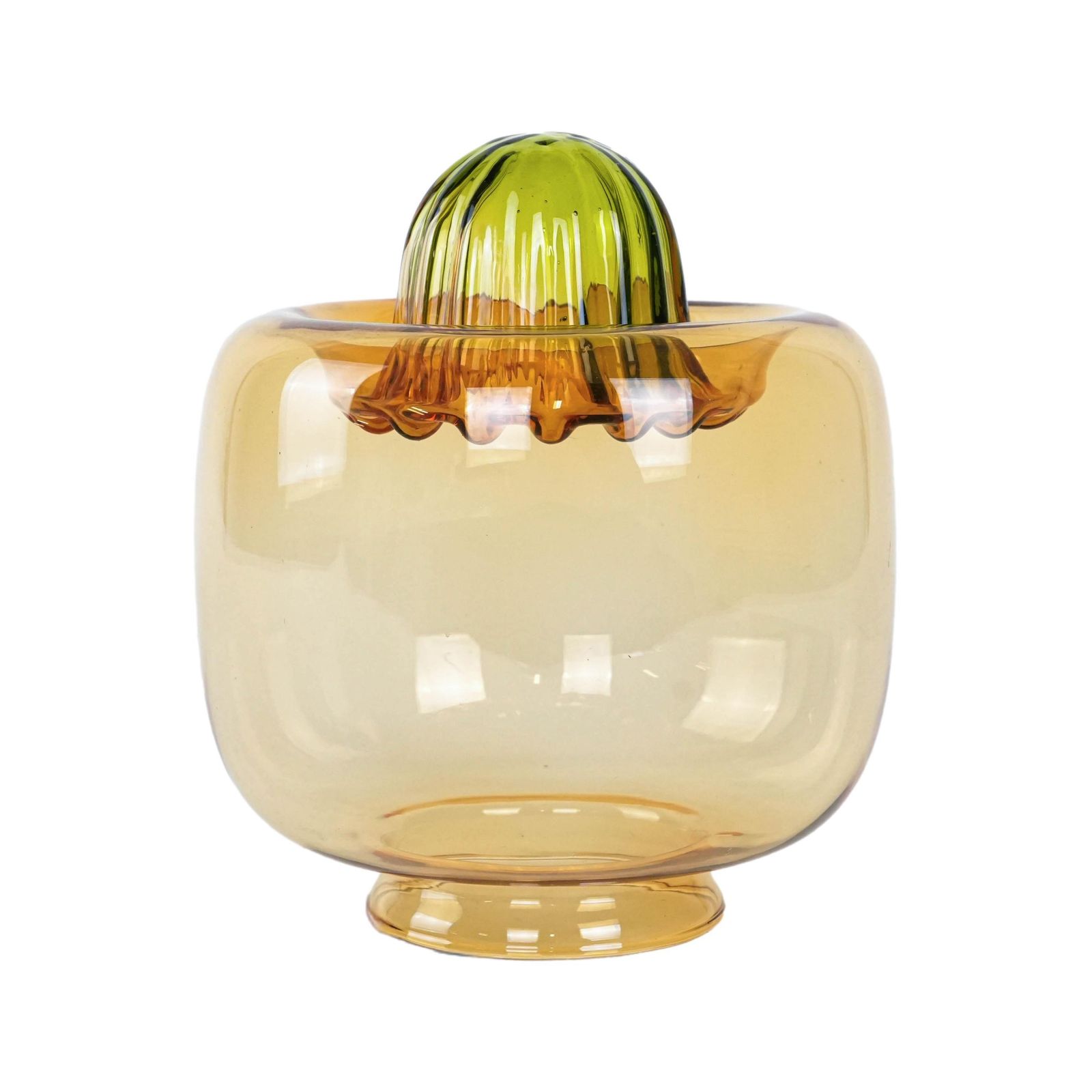 Glass Table Decoration, Italian Design, 1970s, Made In Italy