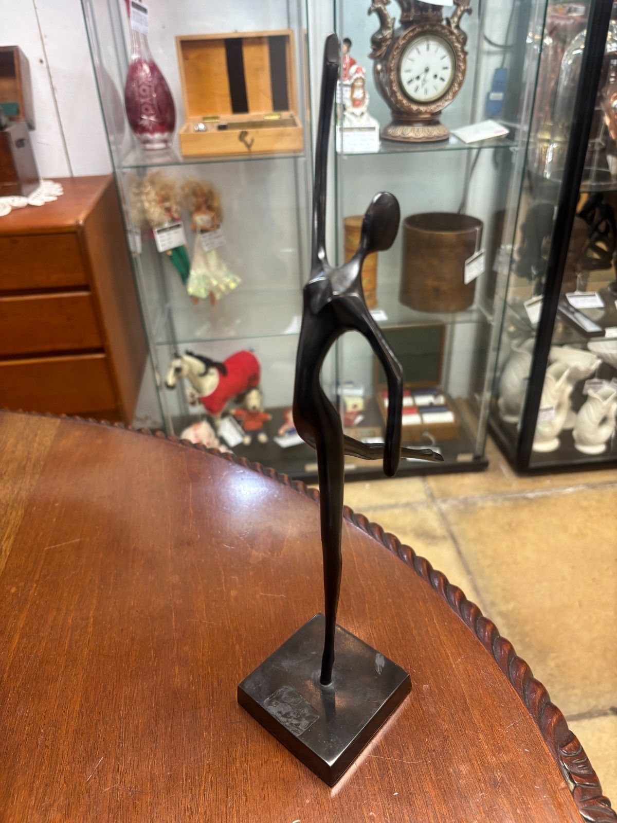 Set Of Four Vintage Swedish Bodrul Khalique Bronze Ballet Dancer Figures photo vinterior