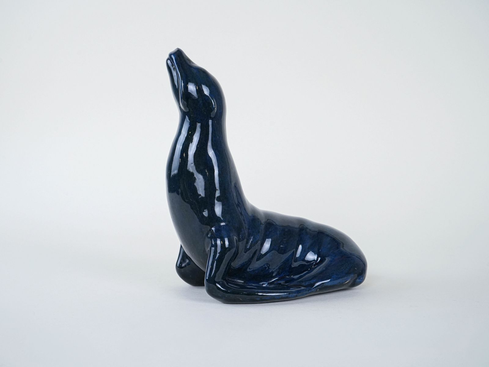 Ceramic Seal Figurine, Italian Design, 1960s, Made In Italy photo 459.0