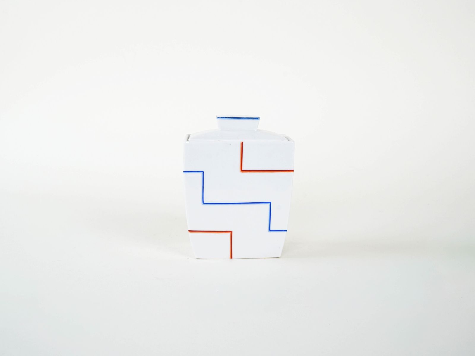 Ceramic Vase, Modernist Design, 1970s, Made In Italy photo for sale