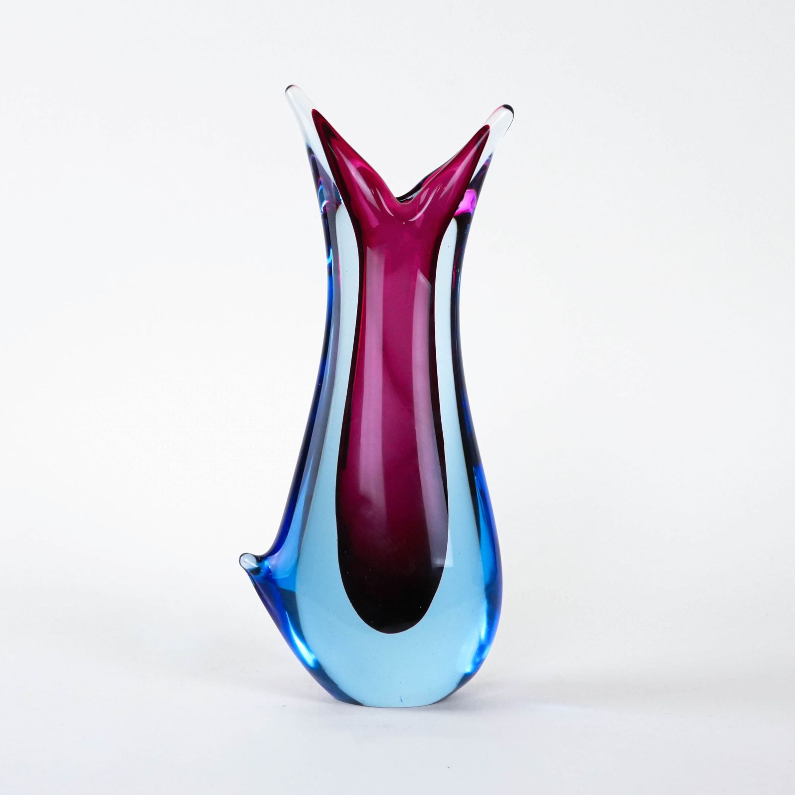 Vase, Murano Glass, Italian Design, 1960s, Made In Italy photo furniture