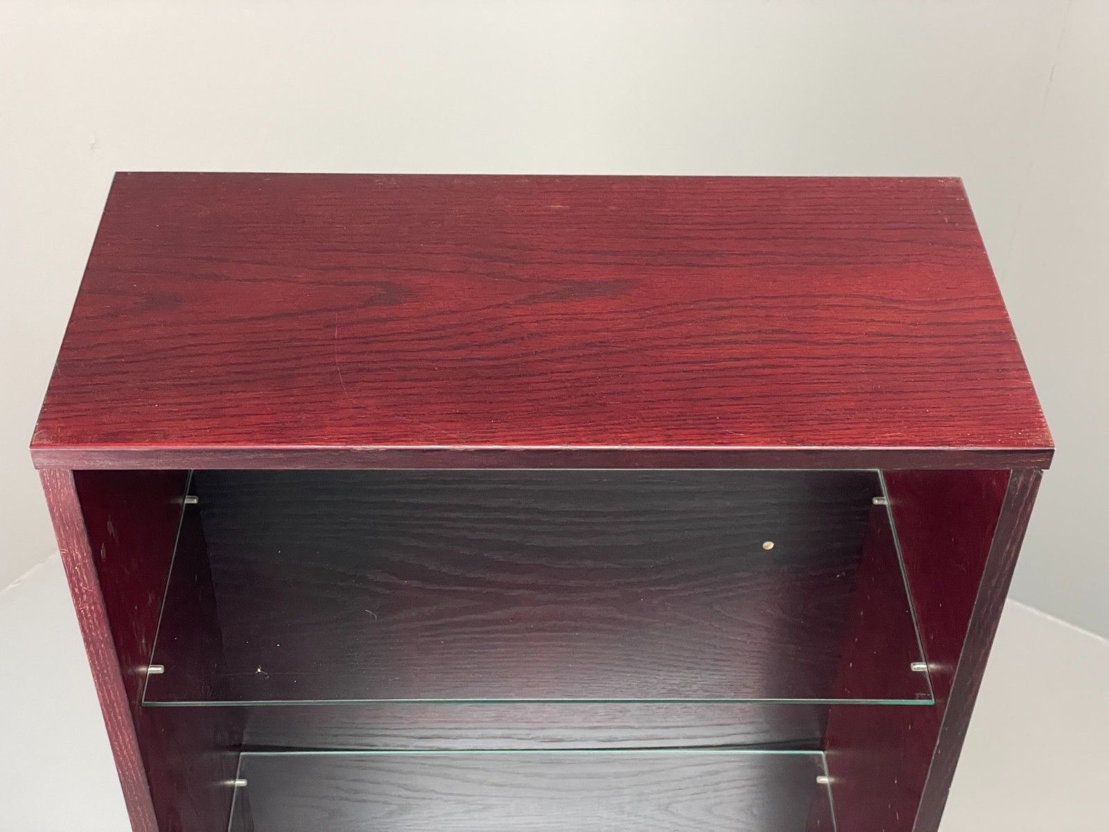 Vintage Dark Oak Bookcase Adjustable Shelf By Beaver & Tapley Eb11500 Mwoo photo Furniture