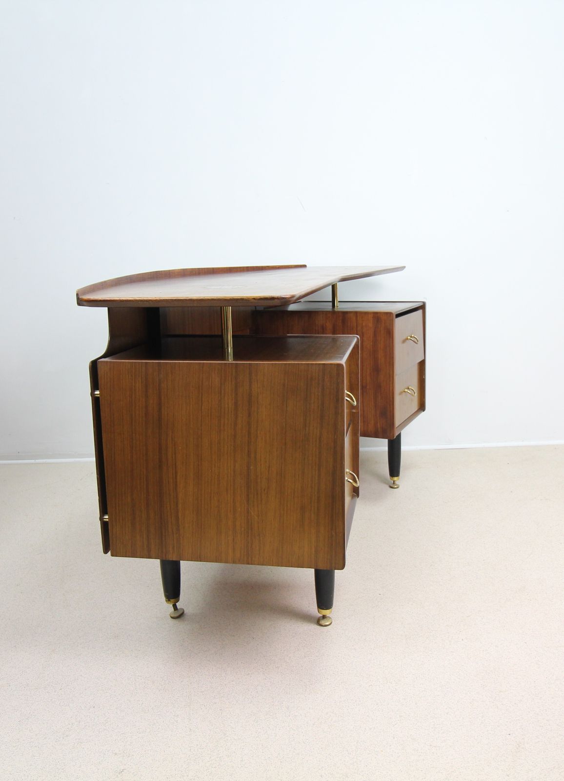 photo buy Mid Century Curved Floating Top Desk By E Gomme G Plan
