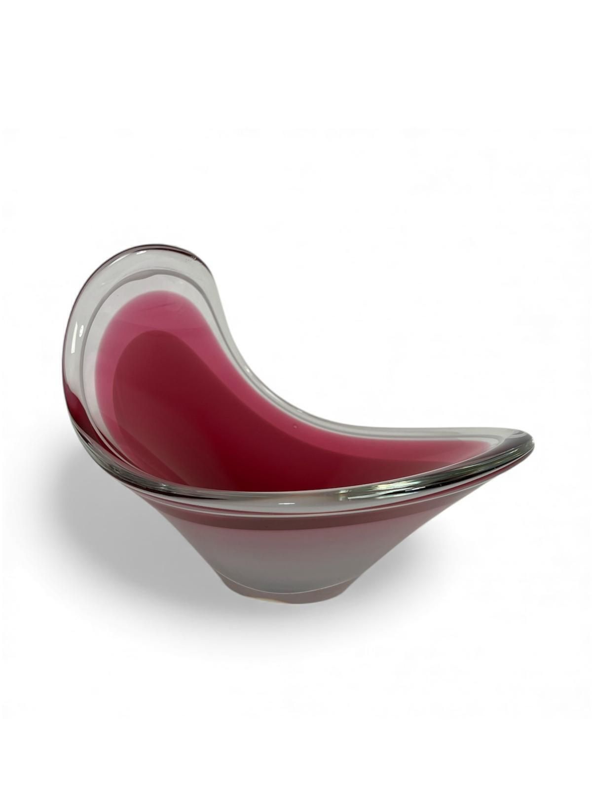 Paul Kedelv “Coquille” Vase And Bowl For Flygfors, Sweden, 1950s photo furniture