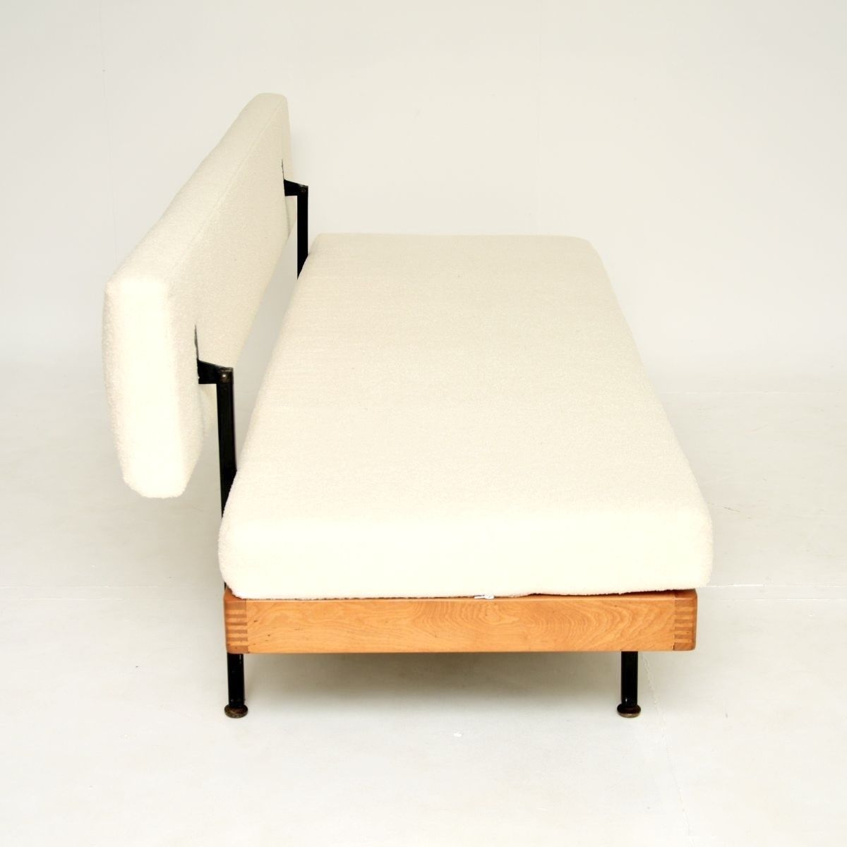 Vintage Sofa Bed In Steel And Birch photo Furniture