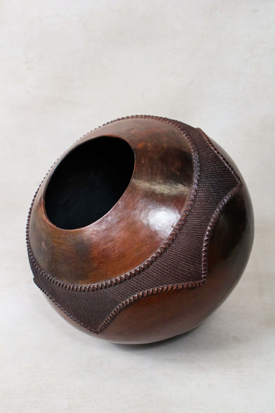 Zulu Pot   166.1, African photo Garden Decor